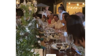 Influencer graba a Peña Nieto en exclusiva boda en República Dominicana