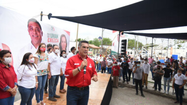 “Que saquen las manos del proceso electoral” pide Alito a Gobiernos del PAN y Morena  en Yucatán