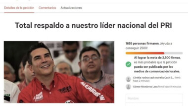 Lanzan campaña de apoyo a Alejandro Moreno tras derrota electoral del PRI