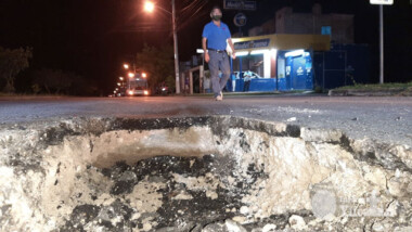 Detectan hundimiento de calle en Ciudad Caucel, pero descartan socavón