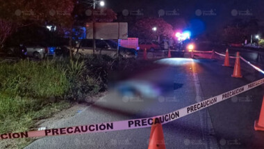 Peatón pierde la vida en la Mérida-Tixkokob