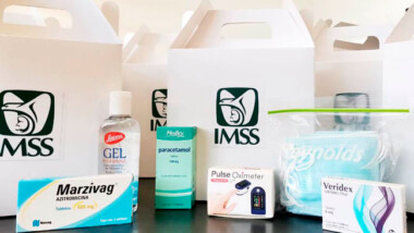 IMSS Yucatán entrega Kit a pacientes con Covid
