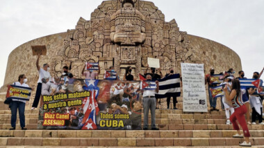 “Abajo el comunismo”, cubanos en pie de lucha por su pueblo