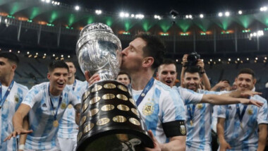 Por fin, Lionel Messi y Argentina son campeones en la Copa América