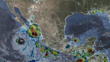 México no se libra de ‘Grace’: Remanentes crean la tormenta tropical ‘Marty’