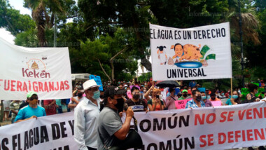 “Homún no se vende”, regresan las protestas a Mérida