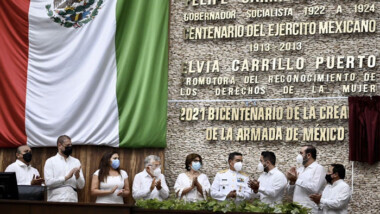 Congreso de Yucatán honra el patriotismo de la Armada de México