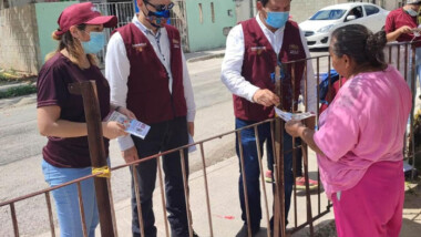 Inicia inscripción de adultos mayores a la Pensión del Bienestar en el poniente de Mérida