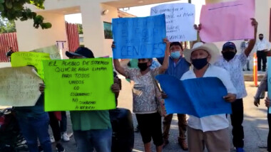 Pobladores de Sitilpech piden suspender operaciones de Kekén