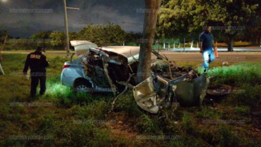 Brutal accidente en Periférico