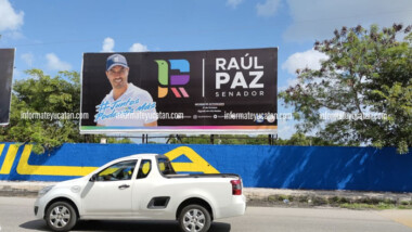 Denuncian al senador Raúl Paz por sus espectaculares