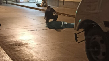 Peatón muere atropellado en el Centro