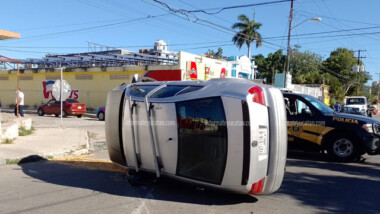 Reportan ocho siniestros viales con lesionados