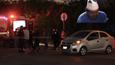 Atropellan a ciclista en Ciudad Caucel