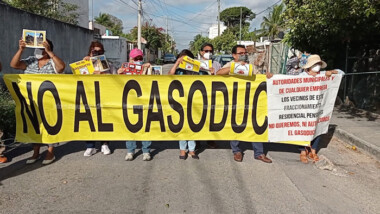 Dicen ‘No’ a gasoducto para abastecer gas natural a la Dondé
