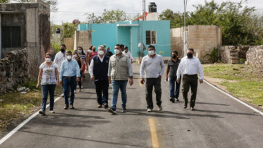 Supervisa Renán obras en Tahdzibichén