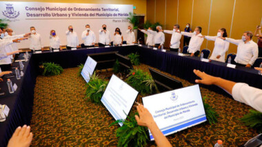 Rinden protesta los integrantes del Consejo Municipal de Ordenamiento Territorial, Desarrollo Urbano y Vivienda