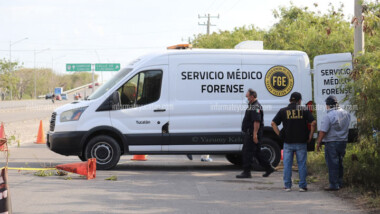 Encuentran cadáver en Periférico de Mérida