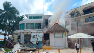 Explosión en restaurante de Playa del Carmen deja 2 muertos