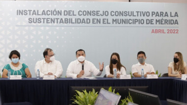 Instalan Consejo Consultivo para la Sustentabilidad en el Municipio de Mérida