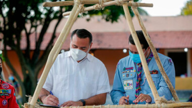 Ayuntamiento y Scouts de México firman convenio de colaboración en pro del cuidado ambiental
