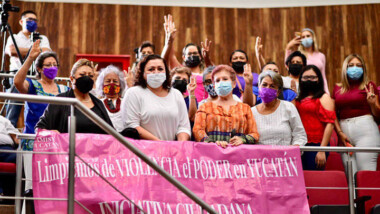 Yucatán: Aprueban ley 3 de 3 para evitar que agresores lleguen al Poder