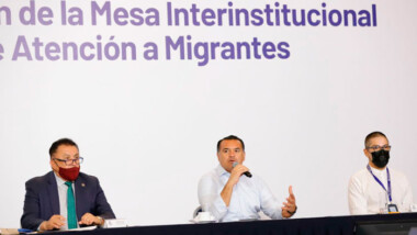  Instalan Mesa Interinstitucional de Atención a Migrantes