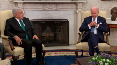López Obrador y Joe Biden se reúnen en la Casa Blanca