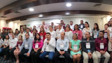 “No me dejen sola”: Alpha Tavera nueva Presidenta de Morena en Yucatán