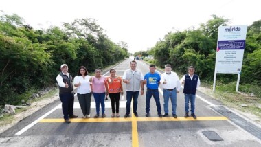Entregan obras en la comisaría de Tamanché
