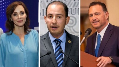 El PAN anota a Mauricio Kuri como presidenciable; Lilly Téllez afirma: “Le puedo ganar a Sheinbaum”