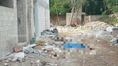 Trágica muerte de joven albañil