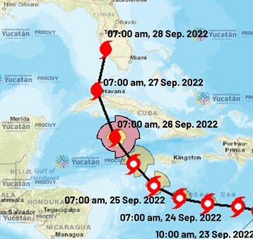 Vigilan depresión tropical al sureste de Yucatán