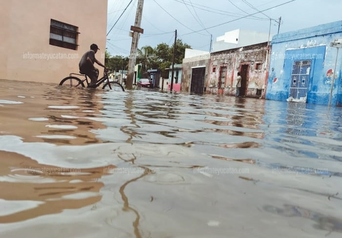 calles inundadas