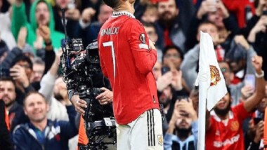Cristiano Ronaldo abandona al Manchester United