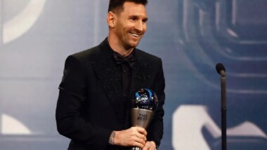 Messi gana el premio “The Best” al futbolista del año