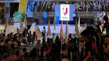 Desde la Concha Acústica de Mérida respaldan a Sheinbaum