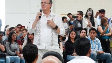 Ebrard acusa a Va por México de copiar método de selección de candidato de Morena