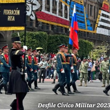 Ucrania condena participación rusa en desfile militar de México