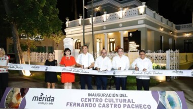 Inauguran el Centro Cultural Fernando Castro Pacheco