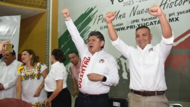 “El futuro de Yucatán no se va a poder construir sin el PRI”: Vadillo