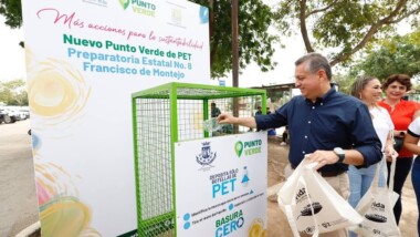 Abren  punto verde en la Prepa 8