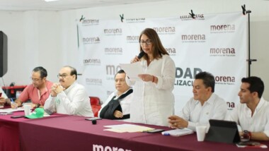 Alpha Tavera ‘dimite’ a la presidencia estatal de Morena en Yucatán