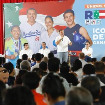 Yucatán será la capital deportiva del sureste: Renán Barrera