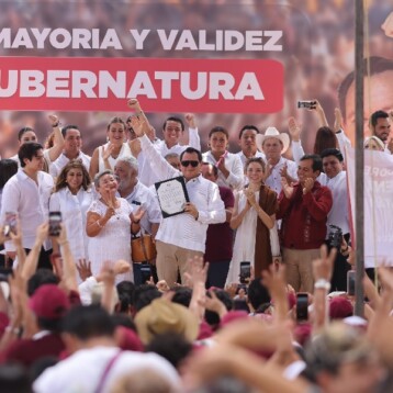 Dominio guinda, Morena gobernará 44 municipios yucatecos