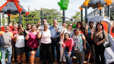 Remodelan el  parque “Cantaritos”