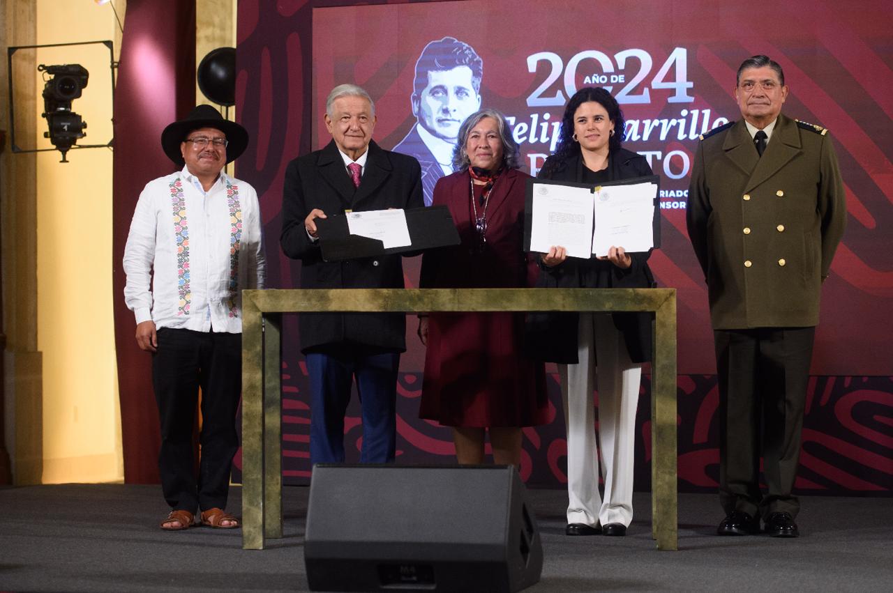 AMLO concluye su mandato con la entrega de la Guardia Nacional al ...