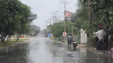 Yucatán: Frío y Lluvia por Frente Frío