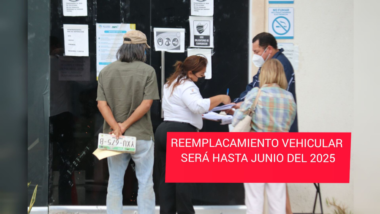Aplazan el Reemplacamiento vehicular hasta junio