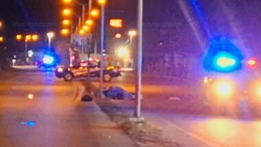 Trágica noche para motociclista